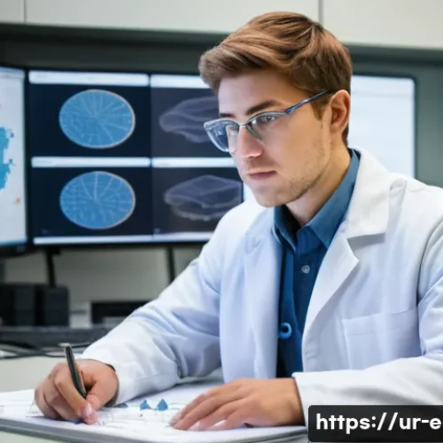 Home 30 지구과학자 연봉 협상 시 유용한 팁 - **Prompt 1: Focused Geoscientist in a Modern Lab**
"A young, determined geoscientist, either mal...