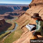 지구과학자 현장 실습 - **Prompt 1: Unveiling Earth's Ancient Stories**
A focused female geoscientist, in her late 20s, ...